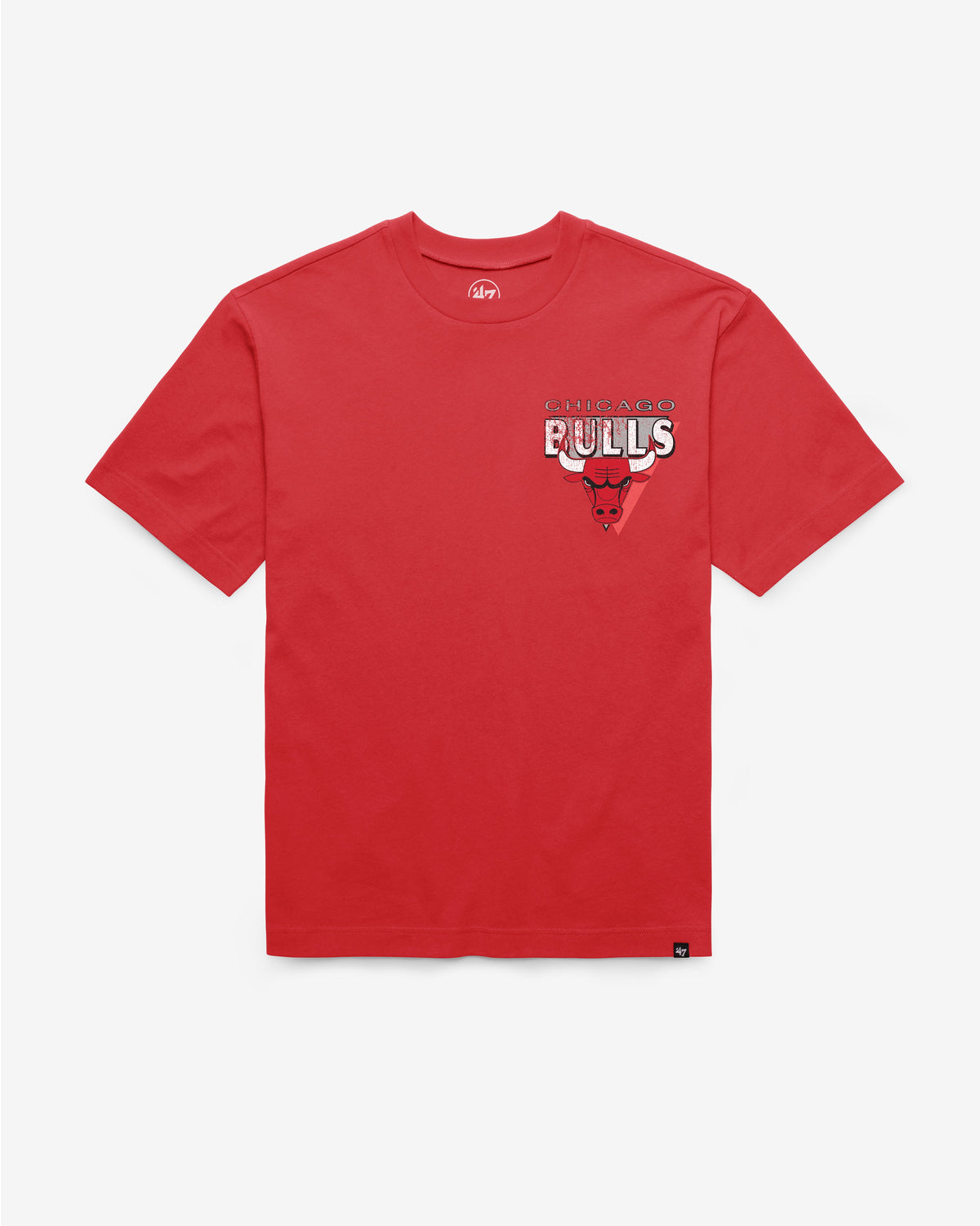 CHICAGO BULLS UNDER BAR '47 FOUNDATION TEE RED