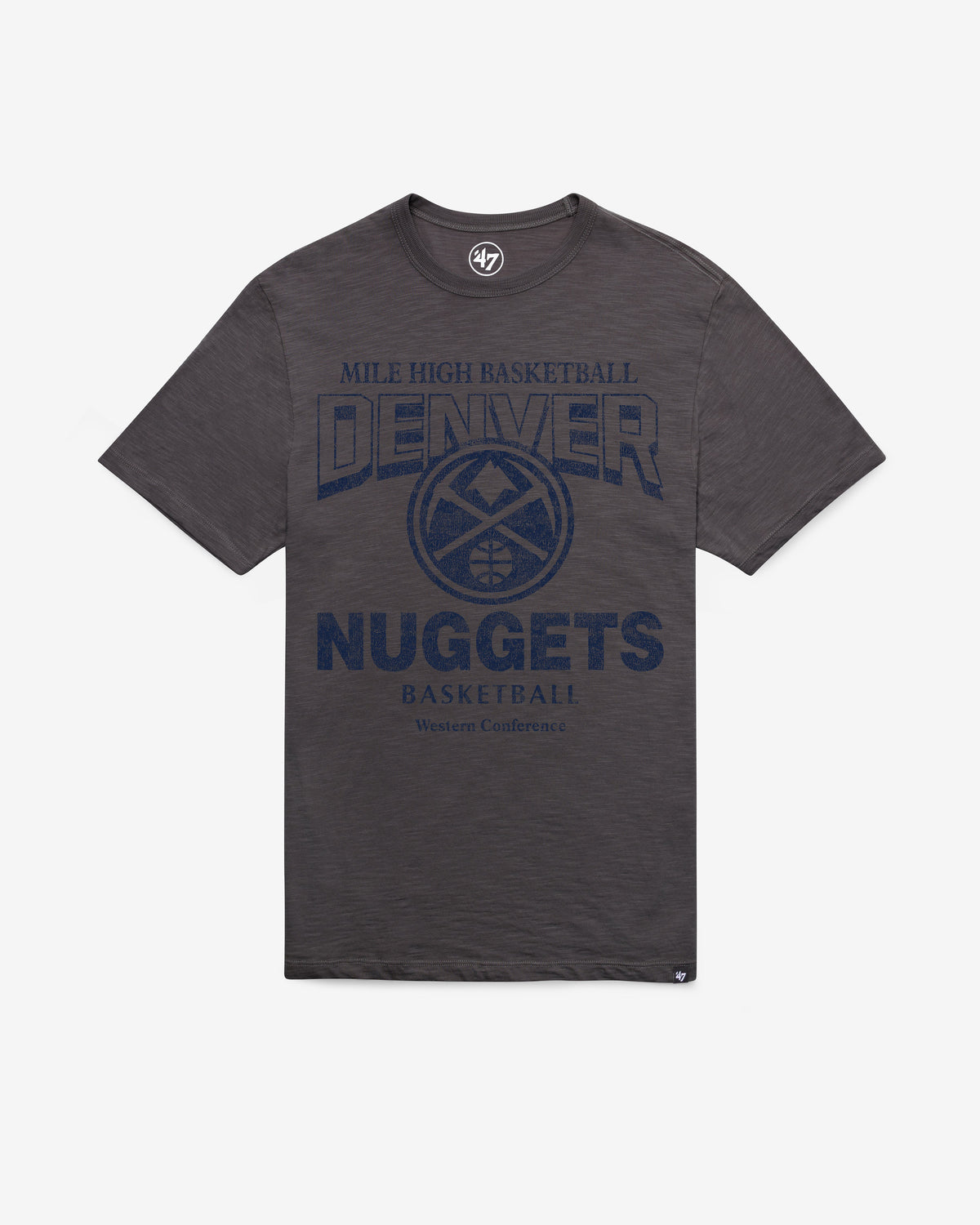 DENVER NUGGETS HEAD ON '47 SCRUM TEE CHARCOAL
