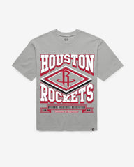 HOUSTON ROCKETS HEATER '47 FOUNDATION TEE WOLF GREY