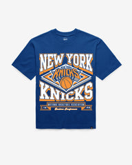 NEW YORK KNICKS HEATER '47 FOUNDATION TEE ROYAL
