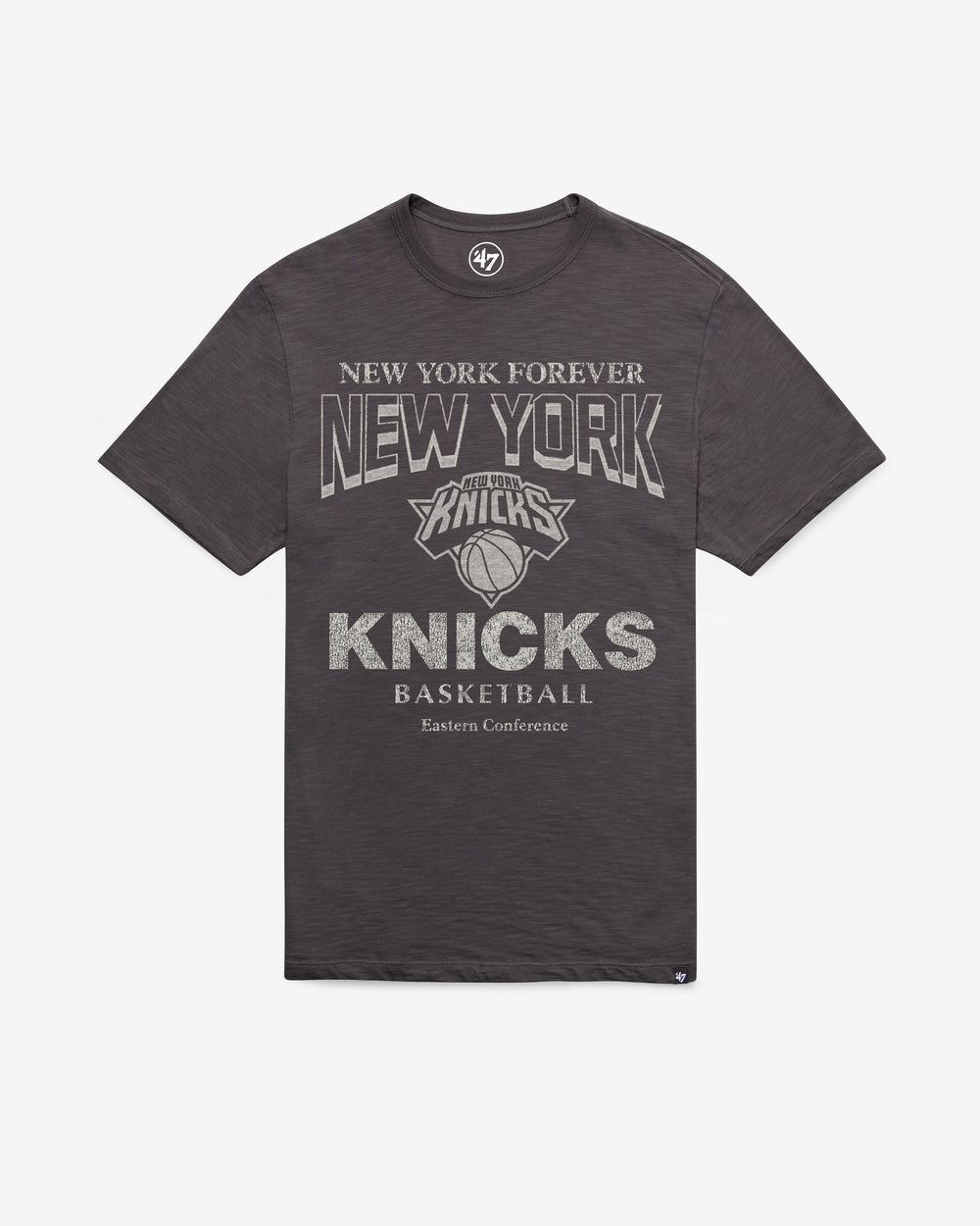 NEW YORK KNICKS HEAD ON '47 SCRUM TEE CHARCOAL
