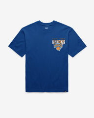 NEW YORK KNICKS UNDER BAR '47 FOUNDATION TEE ROYAL