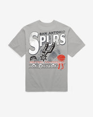 SAN ANTONIO SPURS UNDER BAR '47 FOUNDATION TEE WOLF GREY