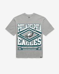 PHILADELPHIA EAGLES HEATER '47 FOUNDATION TEE WOLF GREY