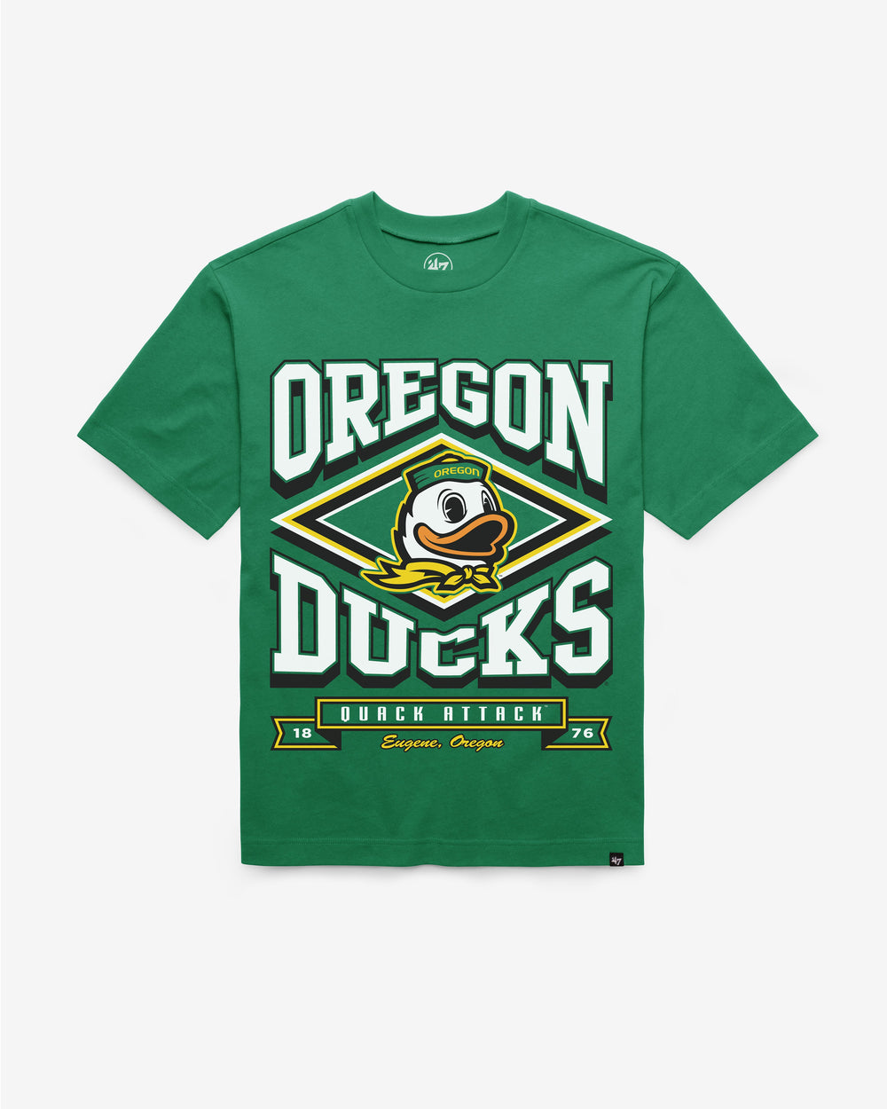 OREGON DUCKS HEATER '47 FOUNDATION TEE KELLY