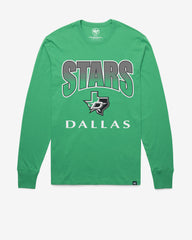 DALLAS STARS SWEEP DOWN '47 FRANKLIN LONG SLEEVE TEE ORCHARD GREEN