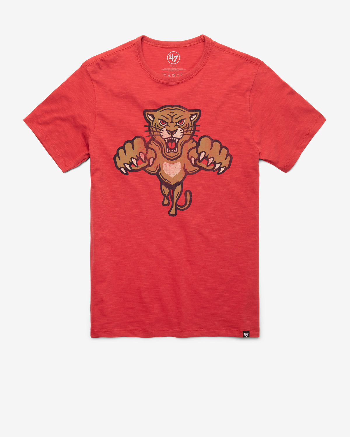 FLORIDA PANTHERS WINTER CLASSIC GRIT '47 SCRUM TEE RESCUE RED
