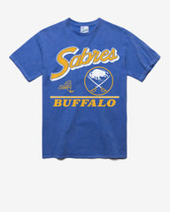 BUFFALO SABRES FLY BY VINTAGE '47 TUBULAR TEE DT CALI BLUE