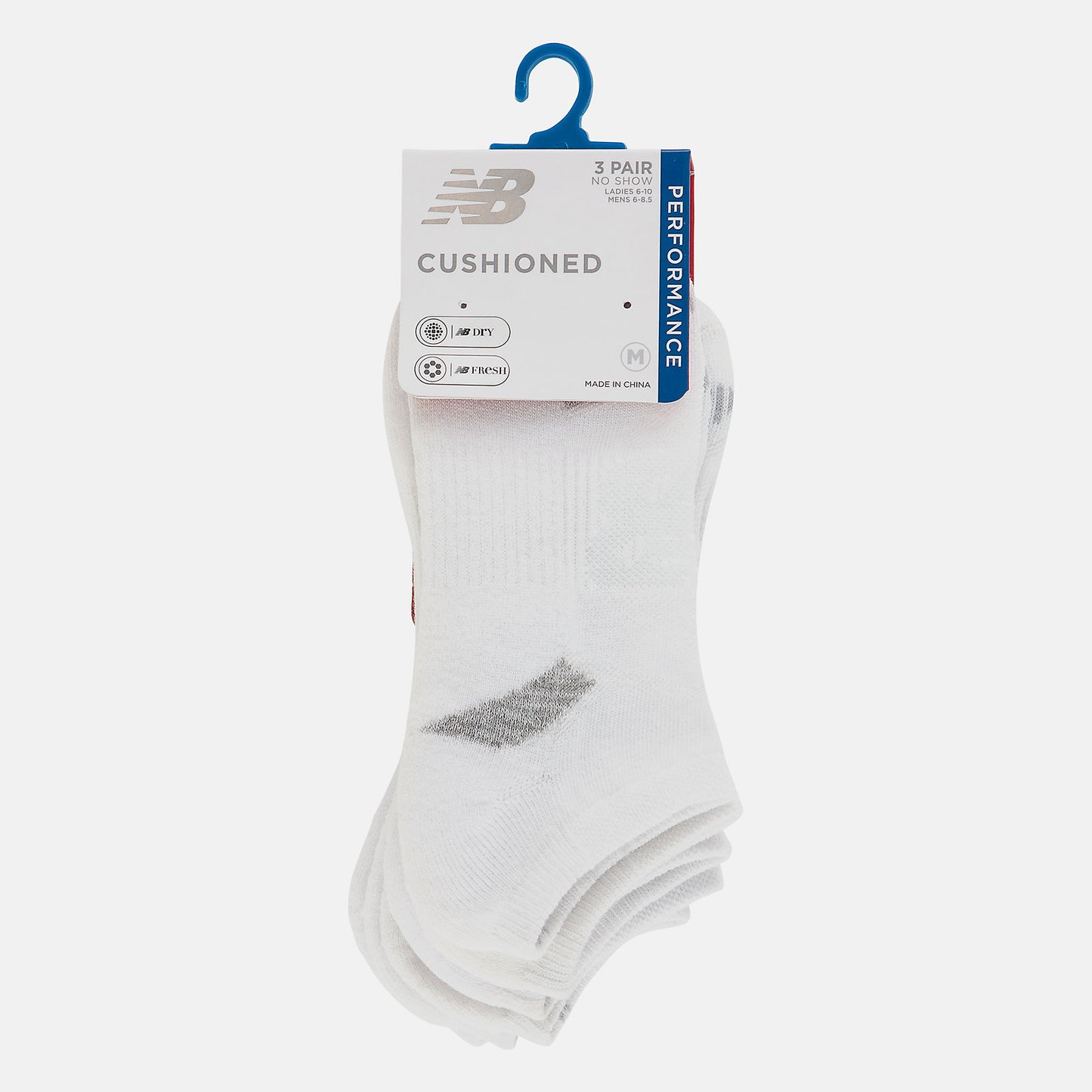 Performance Cushion No Show Socks 3 Pack | New Balance Accessories - Women / Men