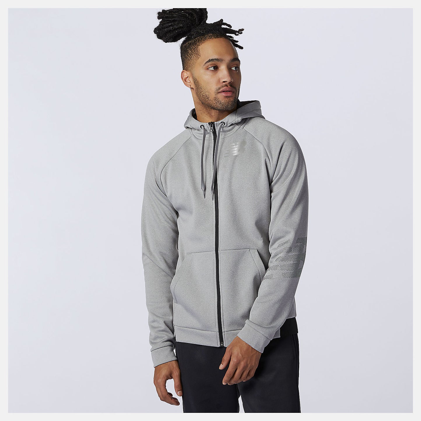 Tenacity Fleece Full Zip Hoodie | New Balance Clothing - Men