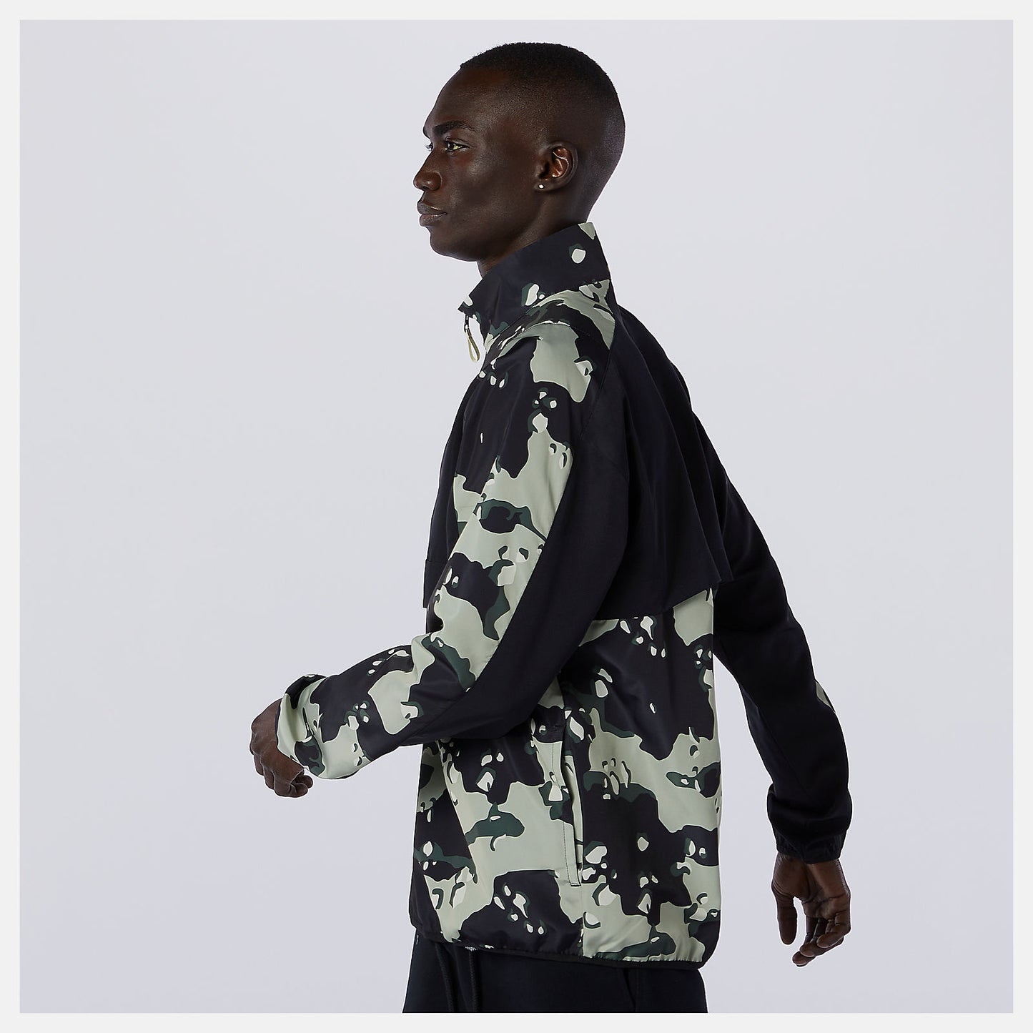 NB Essentials Camo Anorak | New Balance Clothing - Men