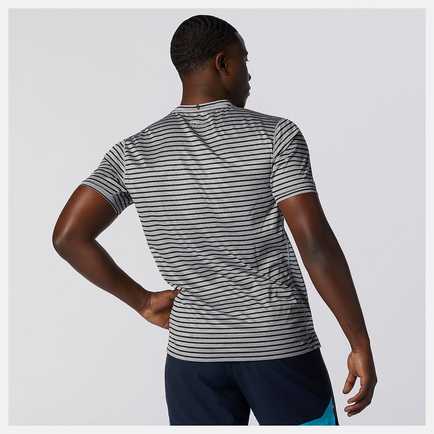 Printed Impact Run Short Sleeve | New Balance Clothing - Men