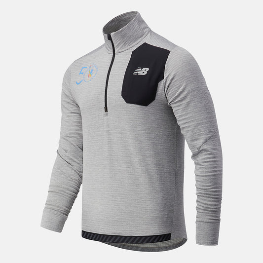 NYC Marathon Impact Run Grid Back Half Zip | New Balance Clothing - Men
