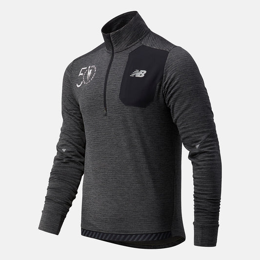 NYC Marathon Impact Run Grid Back Half Zip | New Balance Clothing - Men