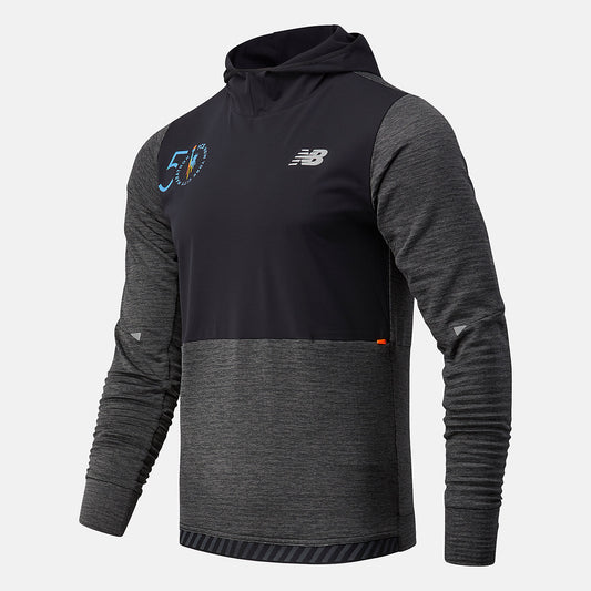 NYC Marathon Impact Run Grid Back Hoodie | New Balance Clothing - Men