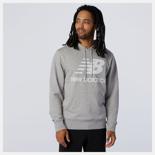 NB Essentials Stacked Logo Po Hoodie | New Balance Clothing - Men