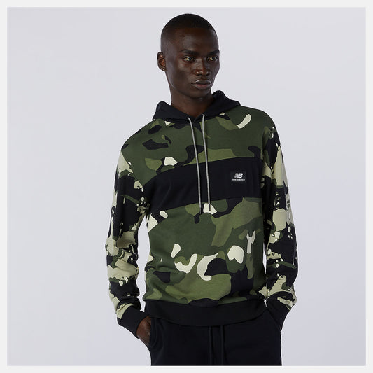 NB Essentials Fleece Camo Hoodie | New Balance Clothing - Men