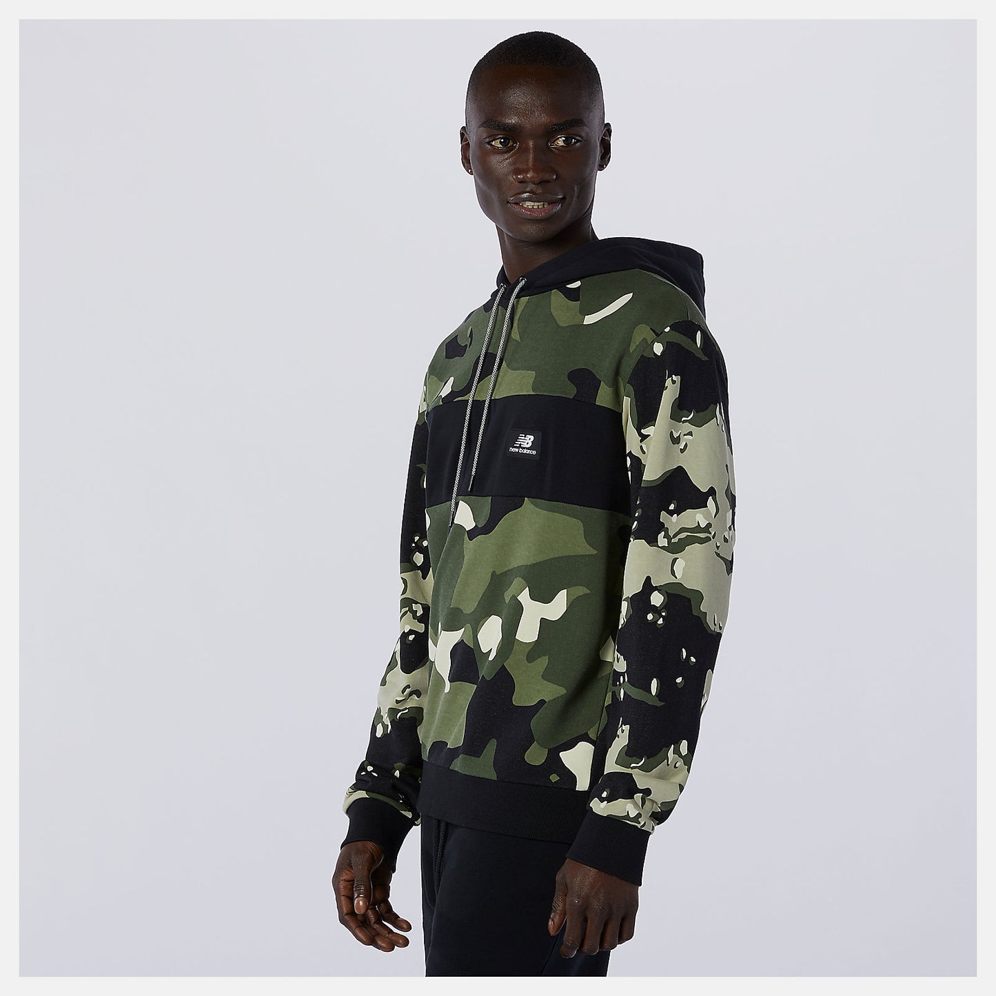 NB Essentials Fleece Camo Hoodie | New Balance Clothing - Men