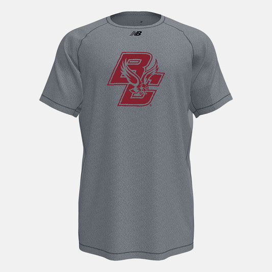 Raglan Tech Tee(Boston College) | New Balance Clothing - Men