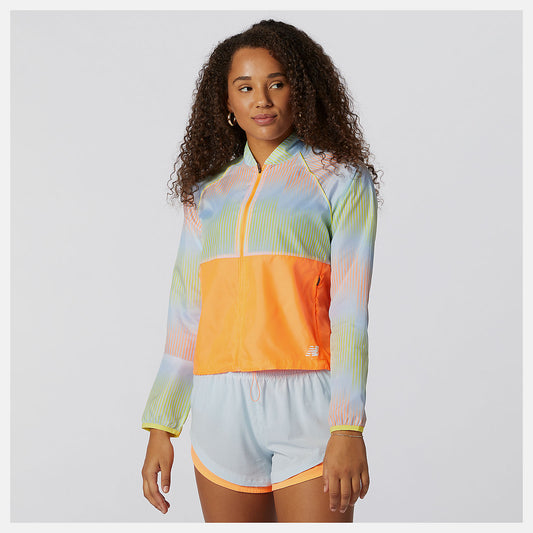 Printed Fast Flight Jacket | New Balance Clothing - Women