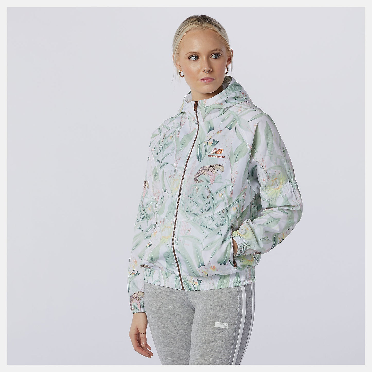 NB Essentials Botanical Jacket | New Balance Clothing - Women