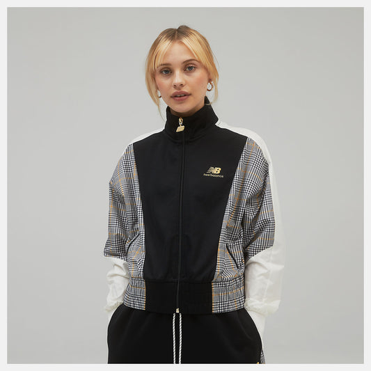 NB Athletics Higher Learning Stripe Track Jacket | New Balance Clothing - Women