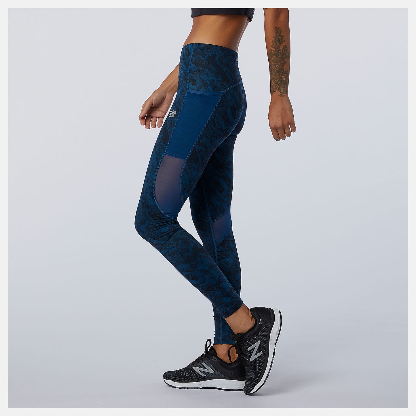 NYC Marathon Printed Impact Run Tight | New Balance Clothing - Women