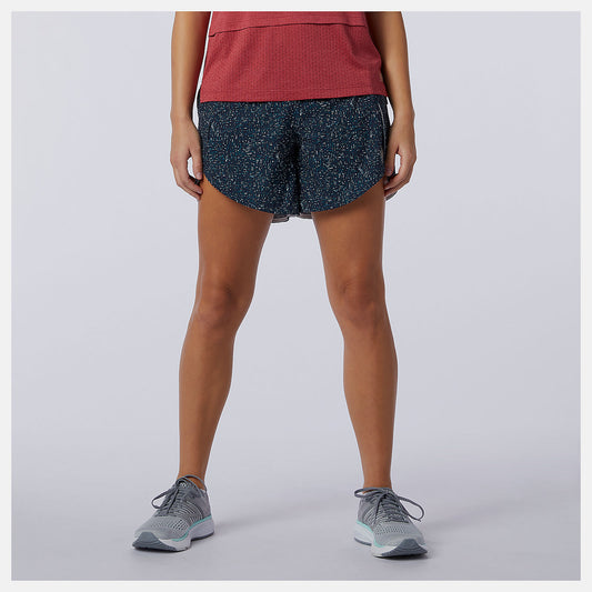 Printed Impact Run 5 inch Short | New Balance Clothing - Women