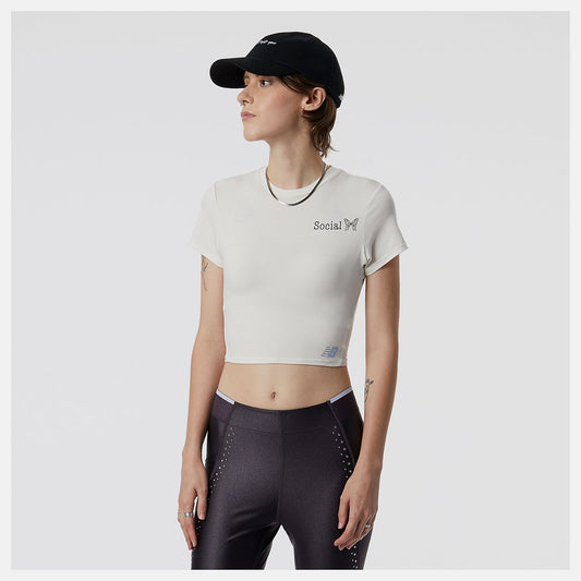 Syd Crop Tee | New Balance Clothing - Women