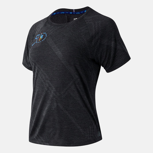 NYC Marathon Q Speed Fuel Jacquard Short Sleeve | New Balance Clothing - Women