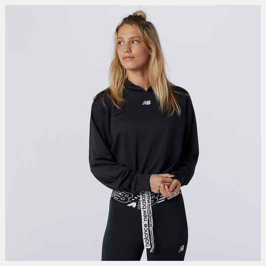 Relentless Cinched Hem Hoodie | New Balance Clothing - Women
