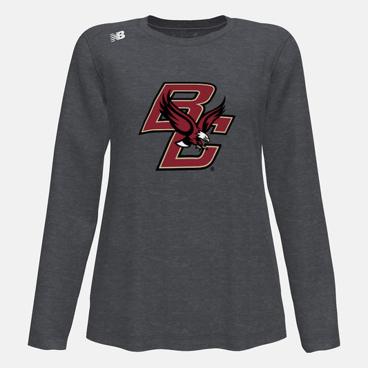 NB Long Sleeve Tech Tee(Boston College) | New Balance Clothing - Women