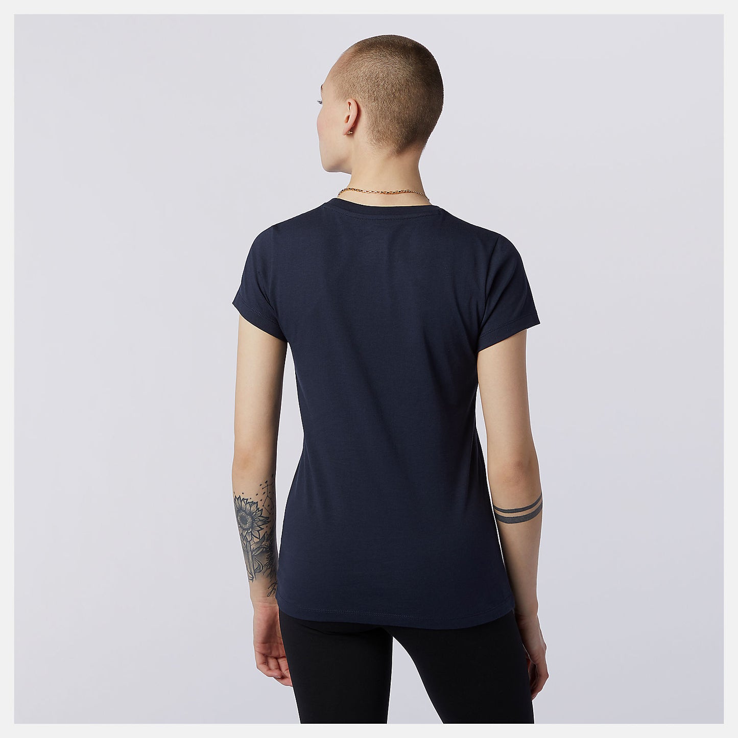Essentials Stacked Logo Tee | New Balance Clothing - Women